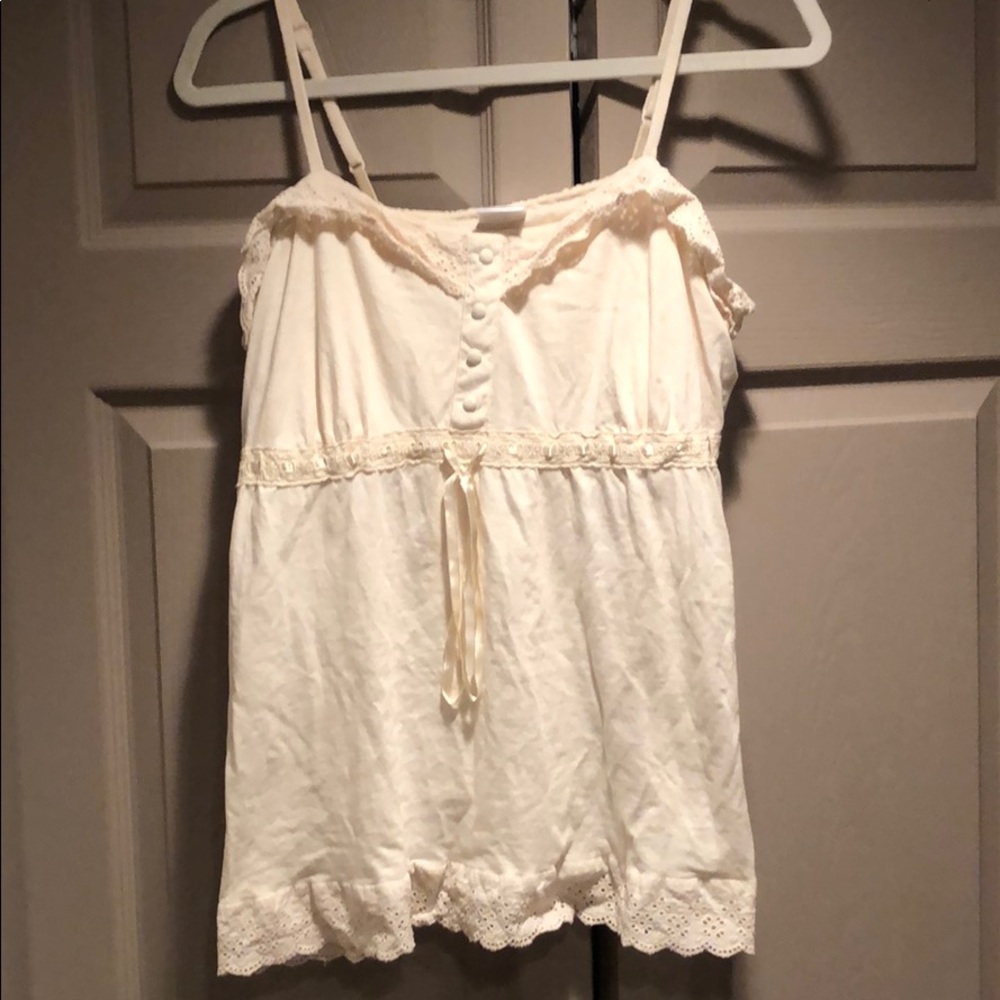 2 maternity pieces. Grey dress & beige shirt